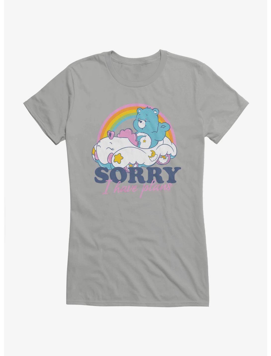 Care Bears Bedtime Bear Sorry I Have Plans Girls T-Shirt