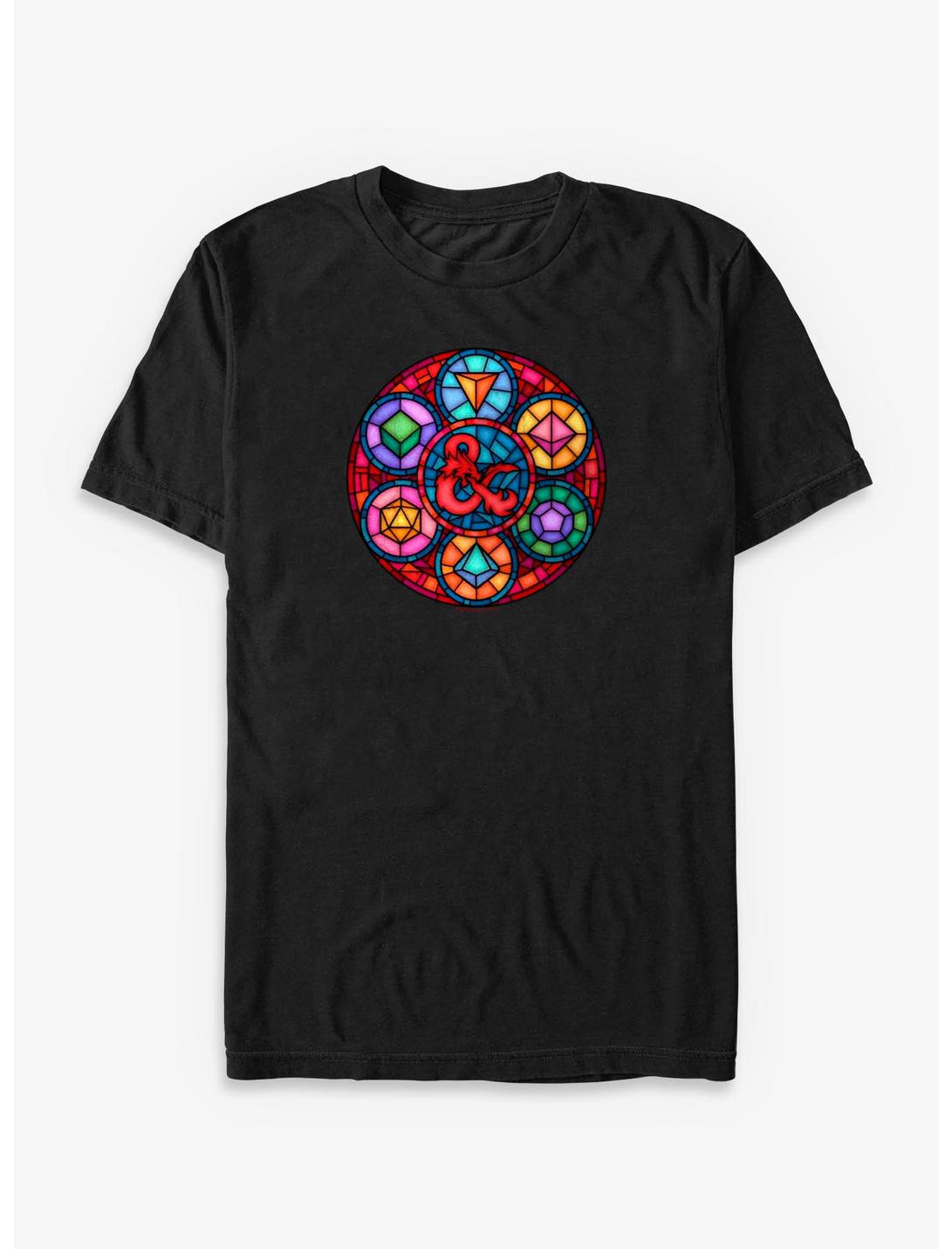 Dungeons & Dragons Stained Glass Ampersand Big & Tall T-Shirt