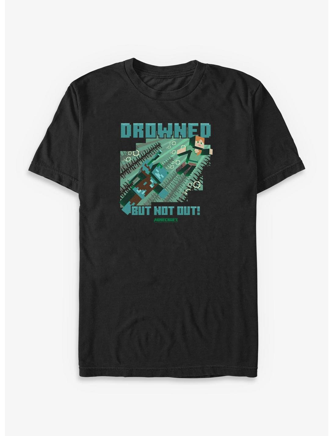 Minecraft Drowned But Not Out Big & Tall T-Shirt