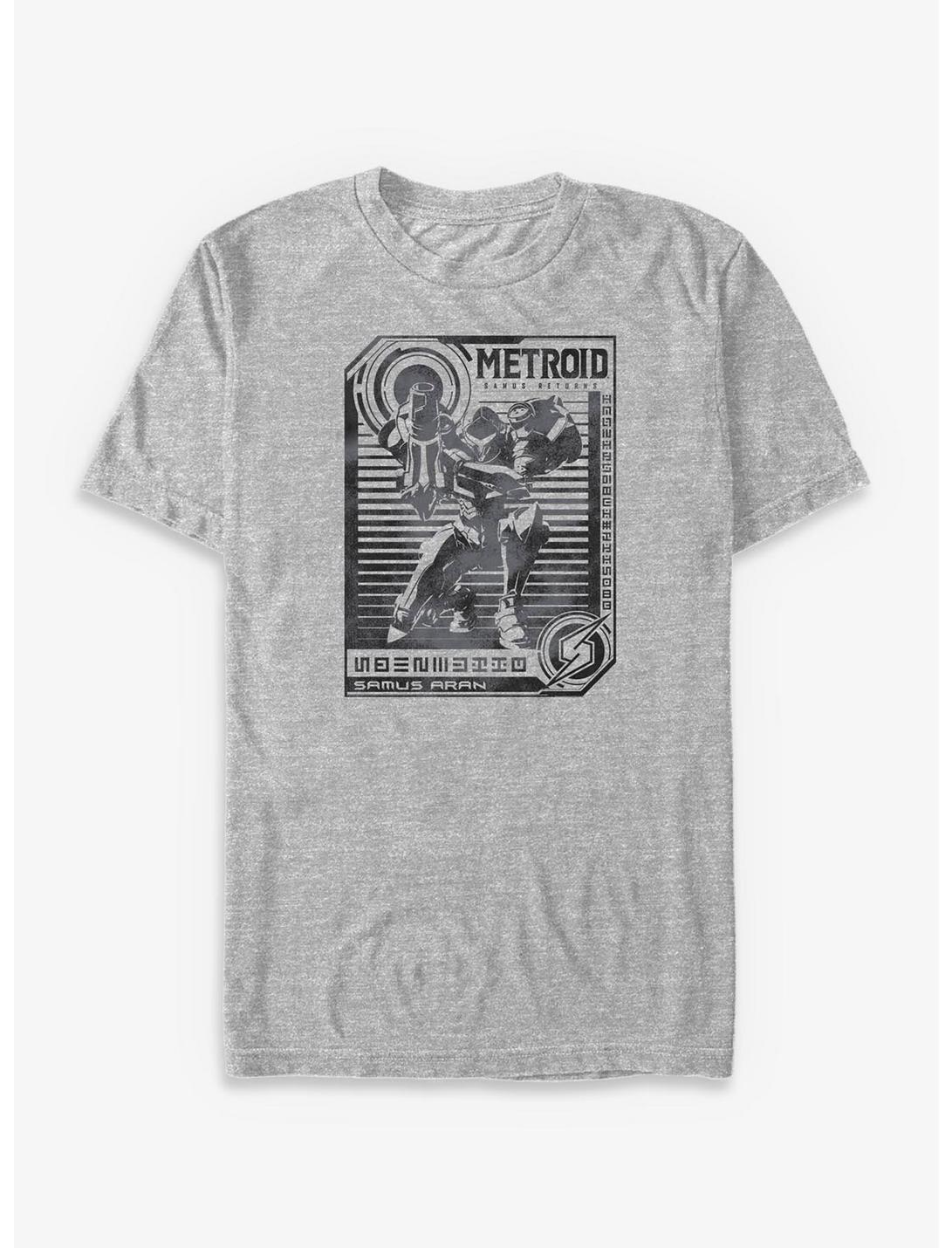 Nintendo Posted Metroid Samus Aran Big & Tall T-Shirt