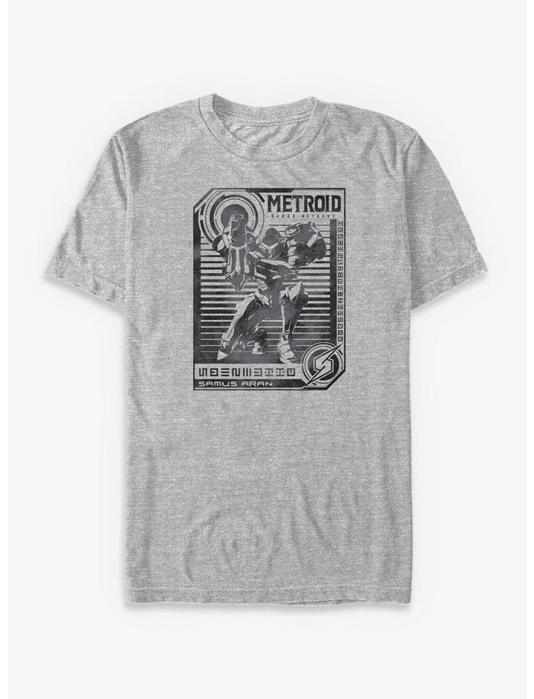 Nintendo Posted Metroid Samus Aran Big & Tall T-Shirt