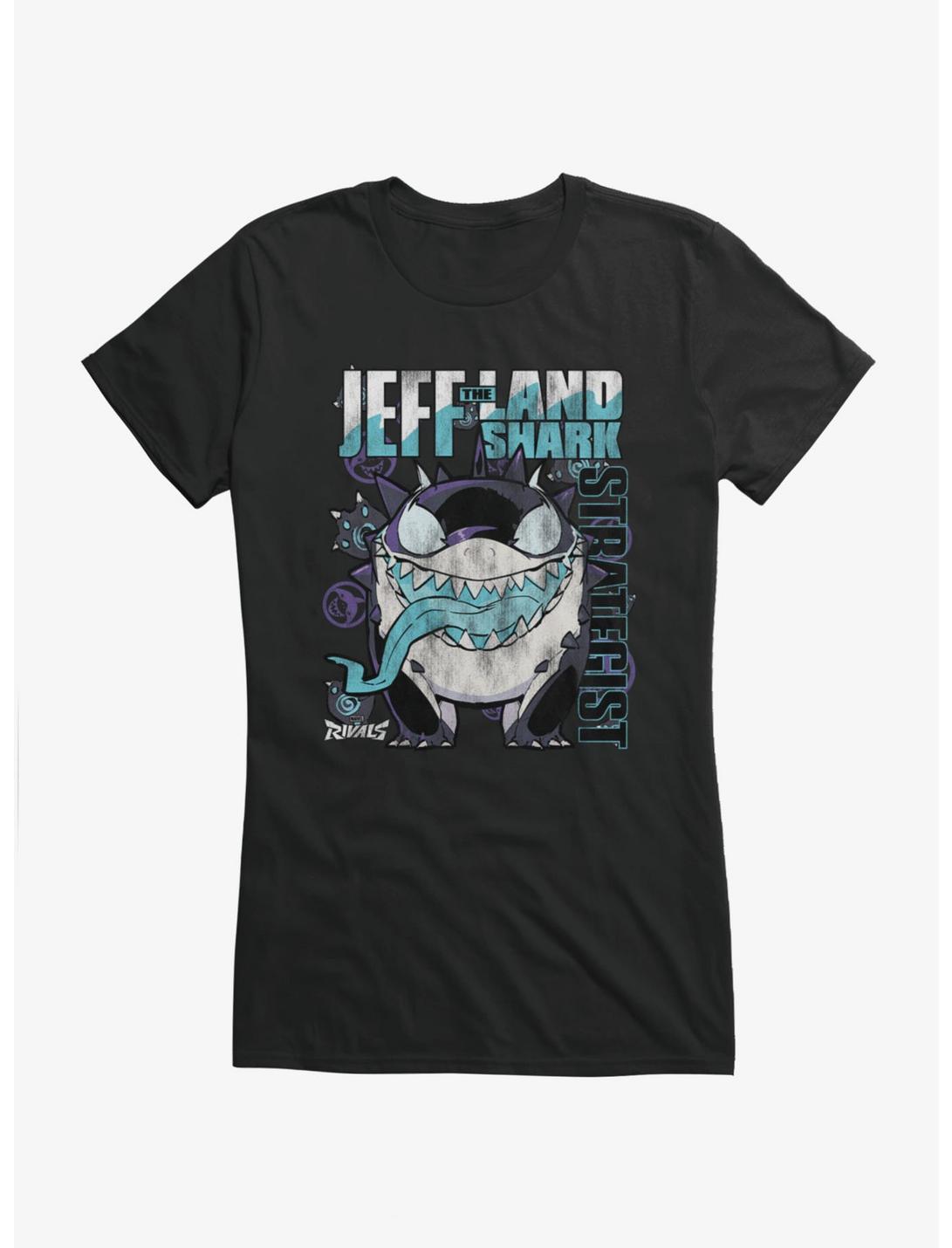 T-shirt Marvel Rivals Jeff le Requin Terrestre Symbiote Contre les Filles