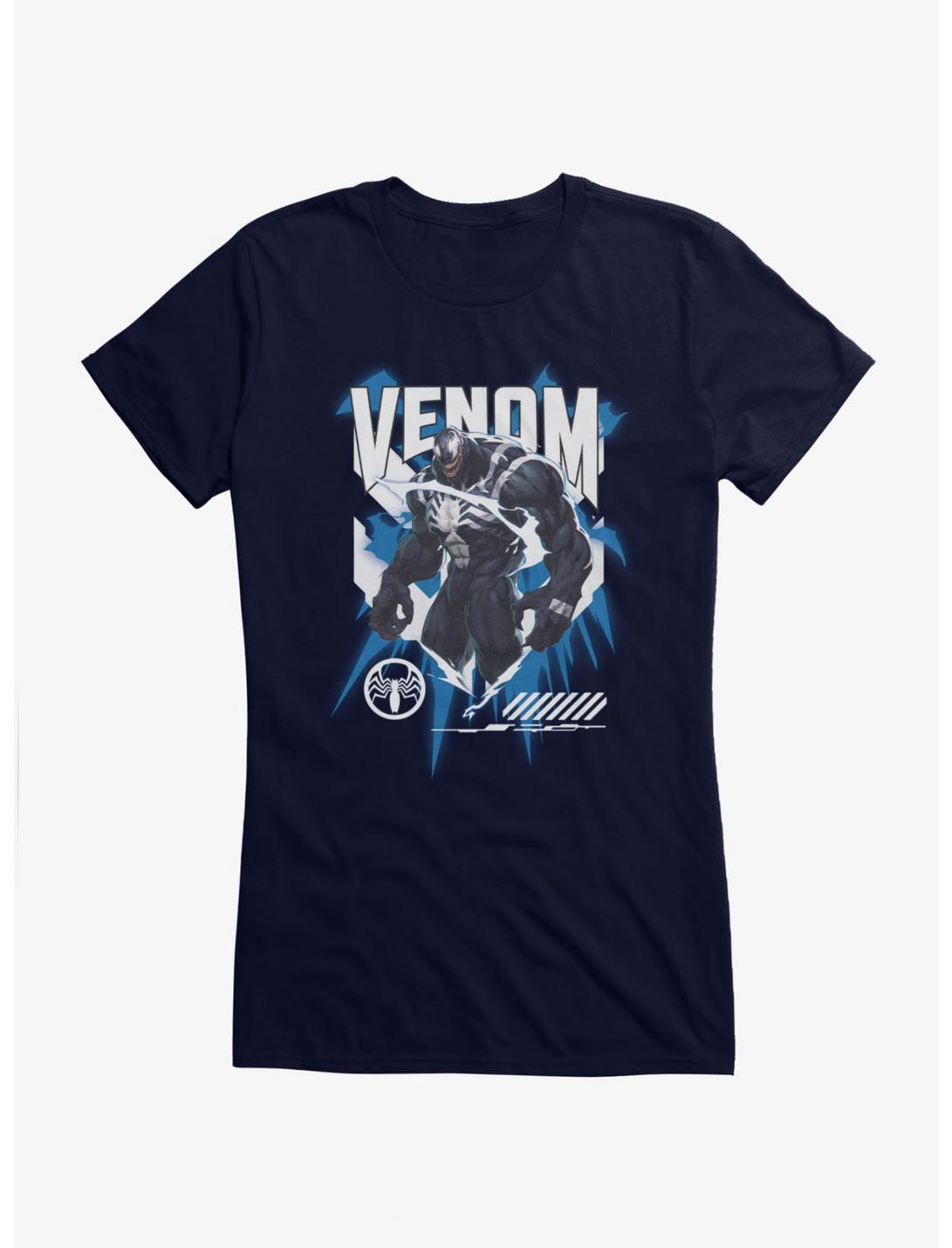 T-shirt fille Marvel Rivals Venom Action Splash