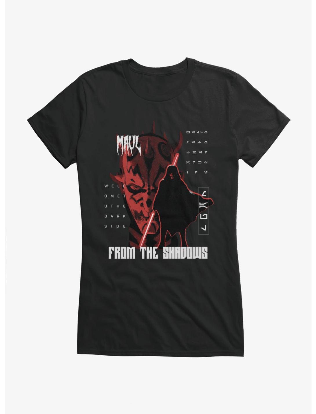 Star Wars: Maul - Shadow Lord From The Shadows Girls T-Shirt Hot Topic Exclusive