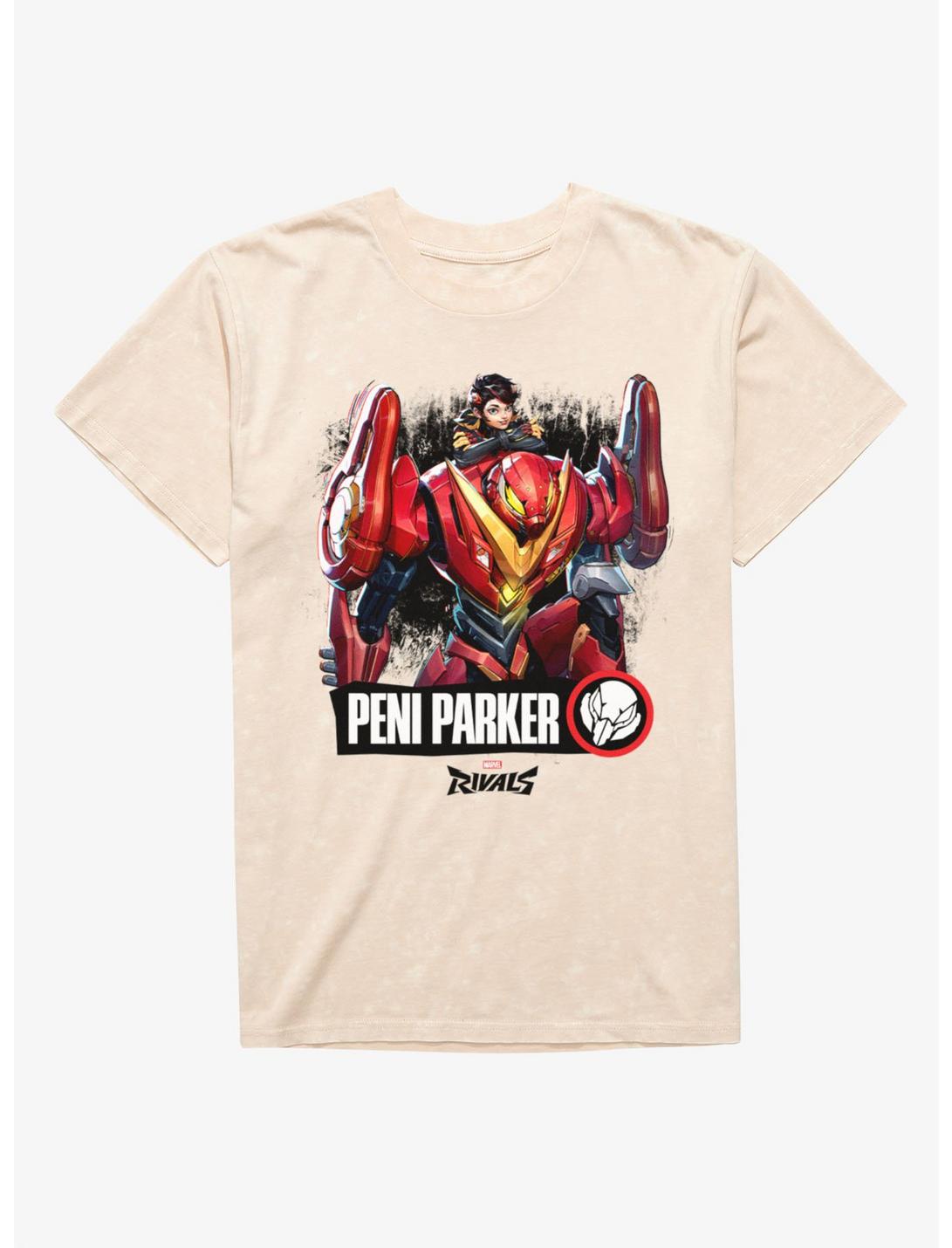 T-shirt Marvel Rivals Peni Parker Duo délavé aux minéraux