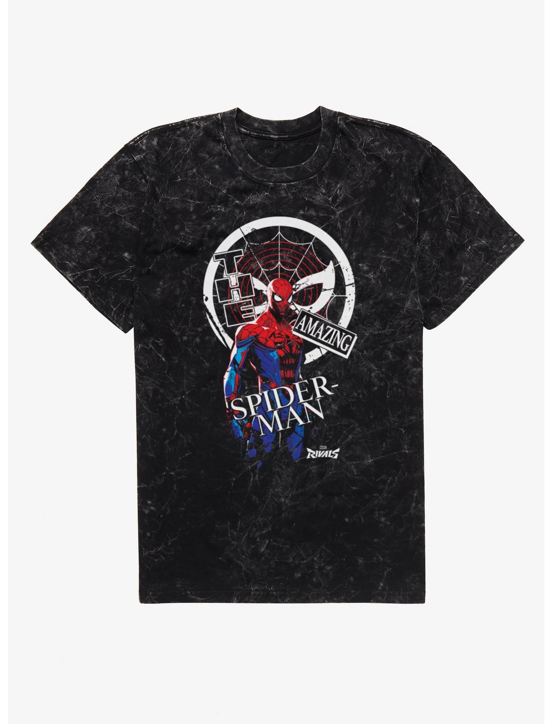 Marvel Rivals Amazing Spider-Man Spidey Sense Mineral Wash T-Shirt