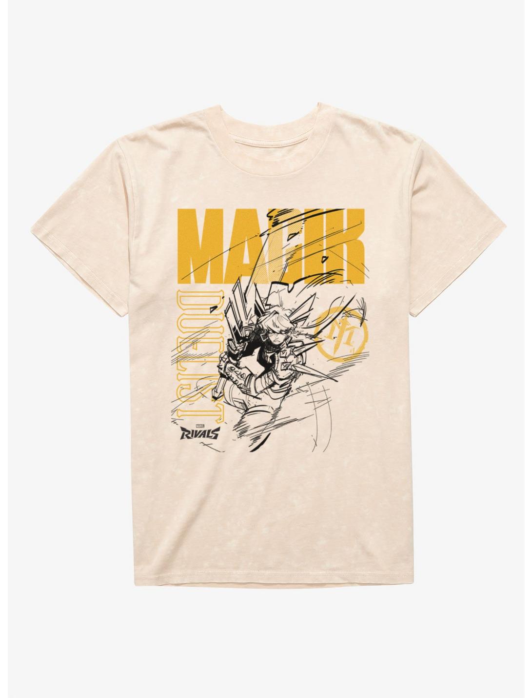 Marvel Rivals Magik Duelist Sketch Mineral Wash T-Shirt