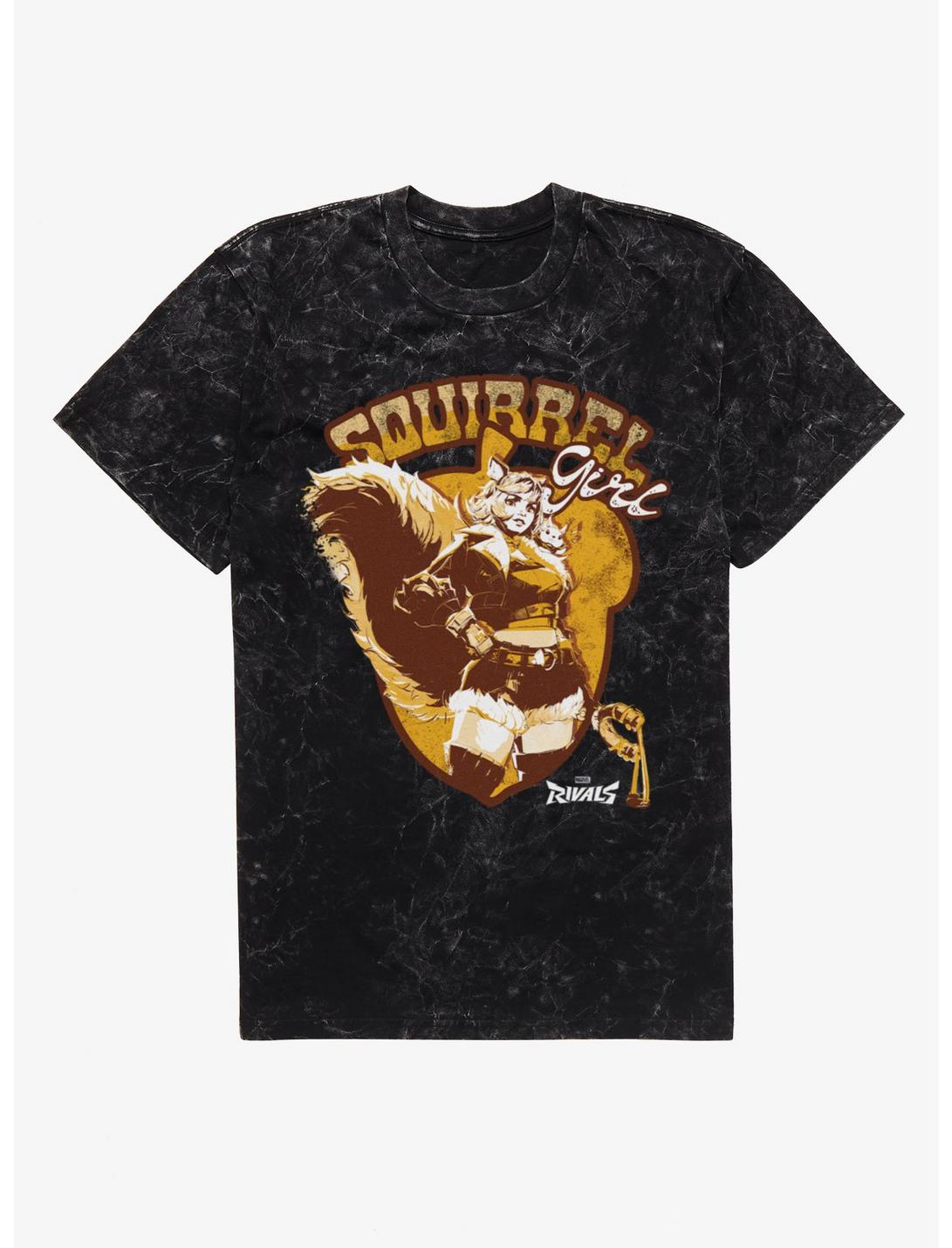 Marvel Rivals Squirrel Girl Is Nuts Mineral Wash T-Shirt