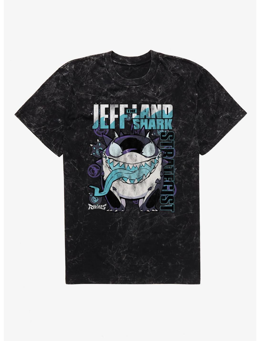T-shirt Délavé Marvel Rivals Jeff le Requin-Terre Symbiote