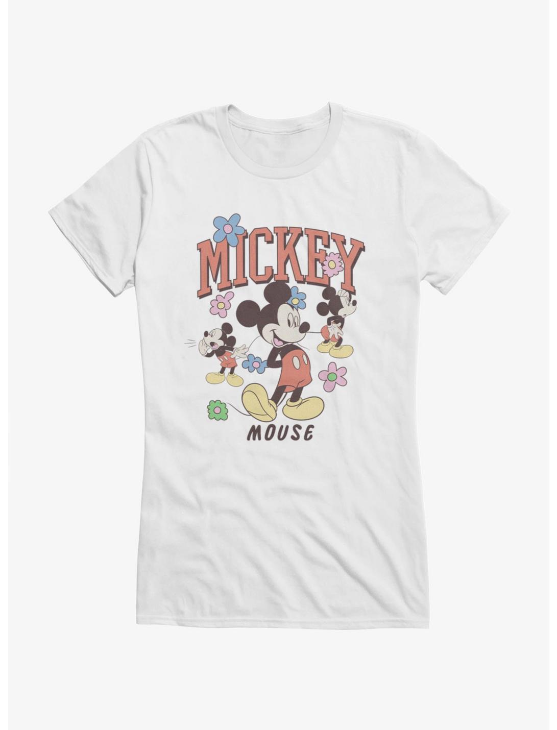 Disney Mickey Mouse Flower Rain T-Shirt
