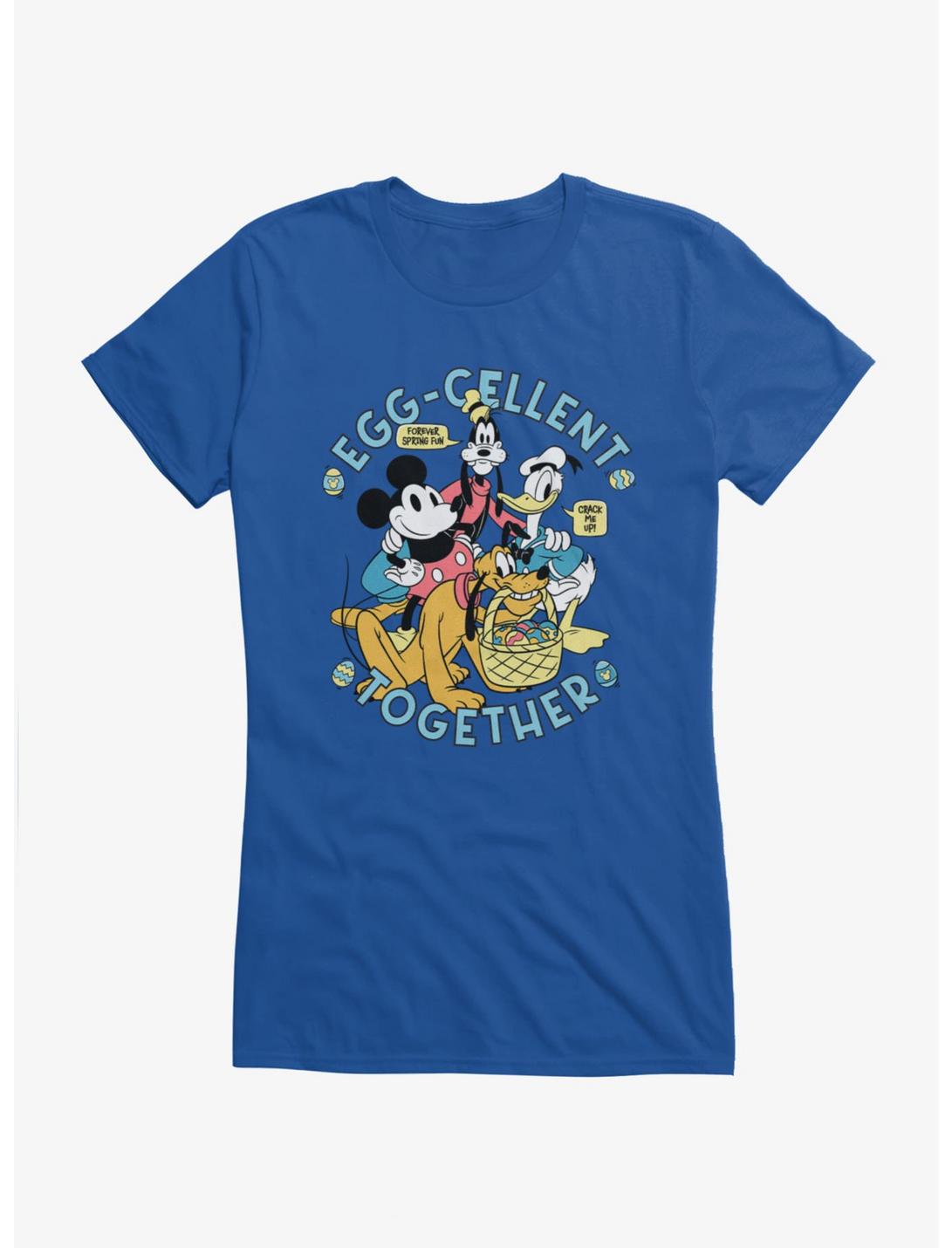 Disney Mickey And Friends Easter Egg-Cellent Together T-Shirt