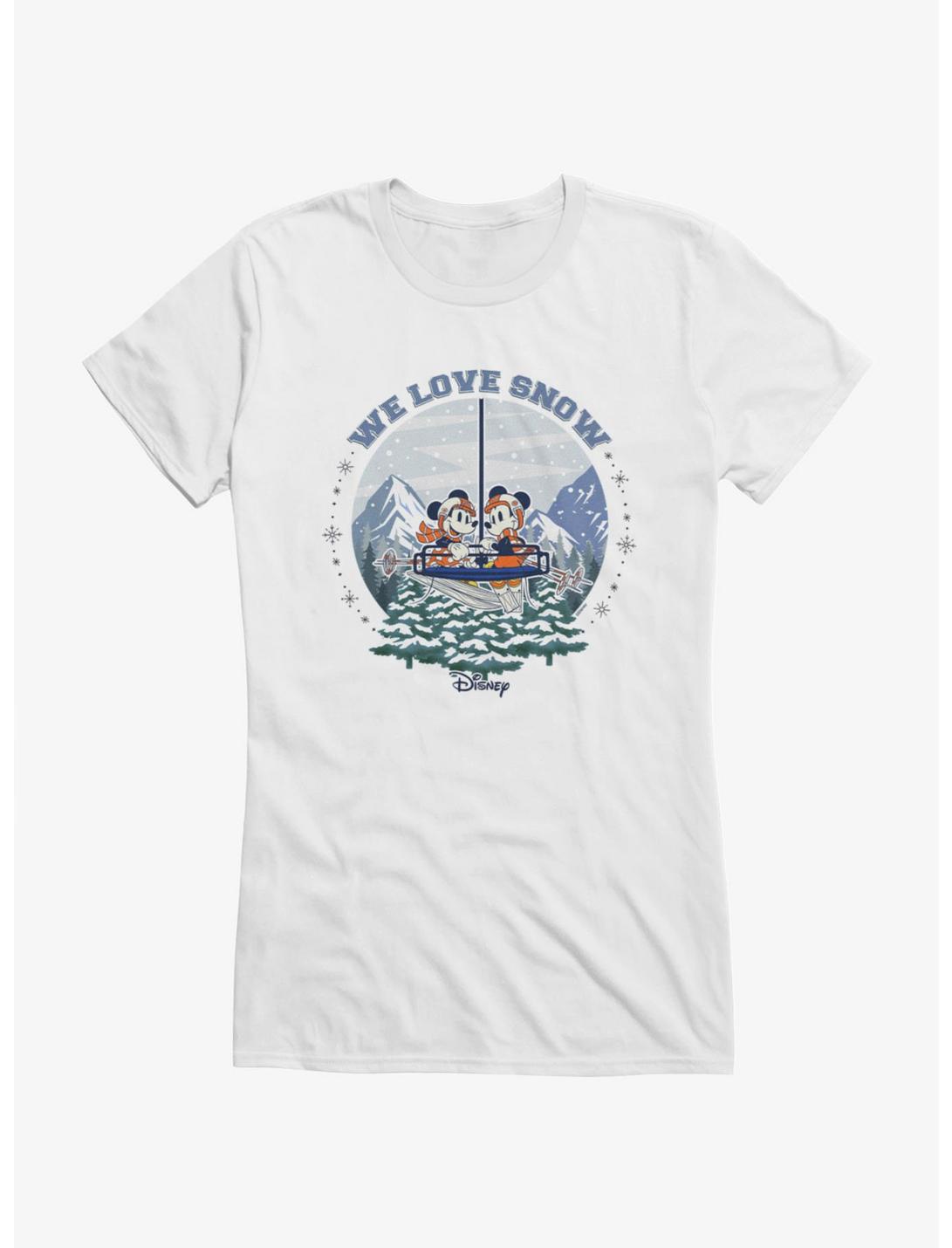 Disney Mickey And Friends We Love Snow Globe T-Shirt