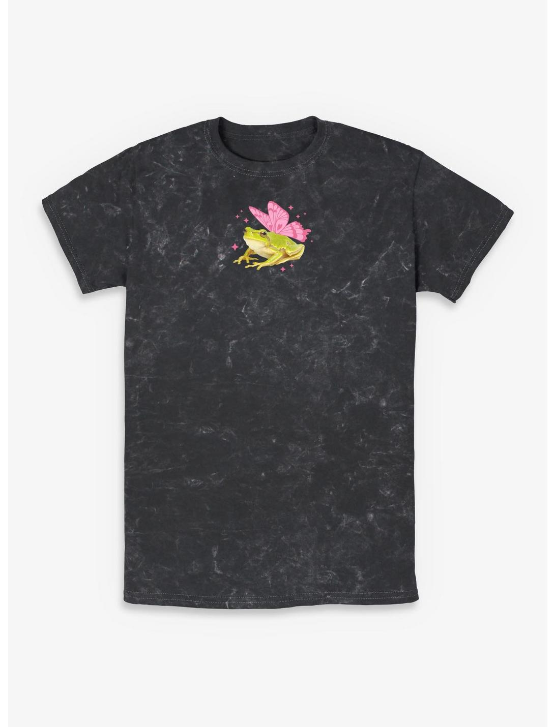 T-shirt Frog Butterfly Wings Mineral Wash Exclusivité Hot Topic