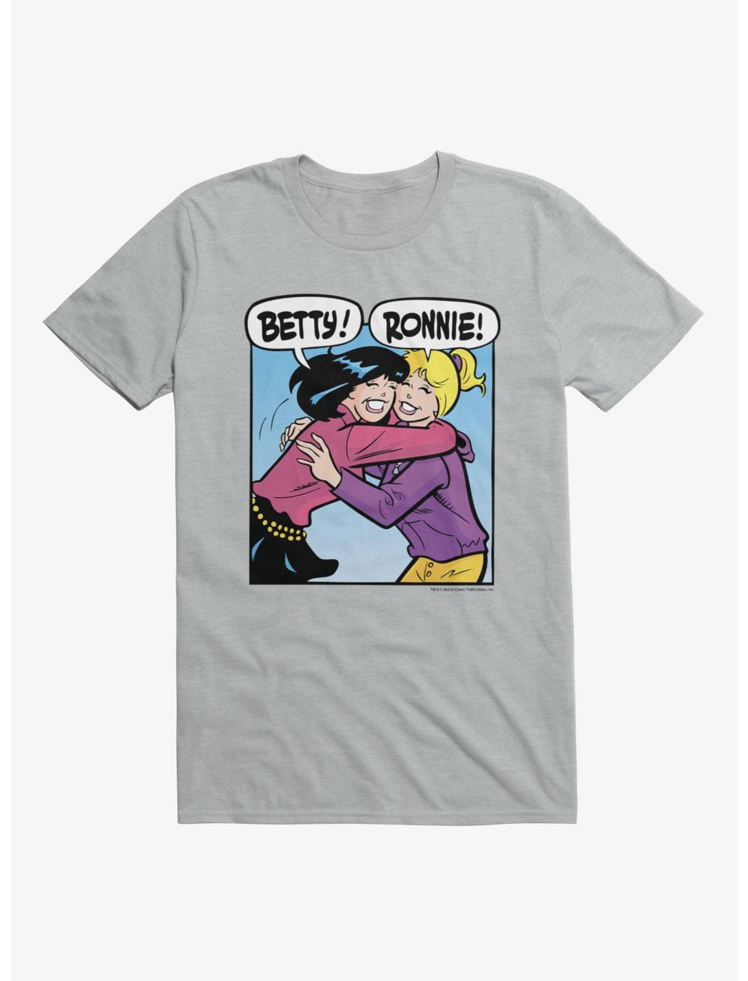 Archie Comics Betty And Ronnie Hug T-Shirt