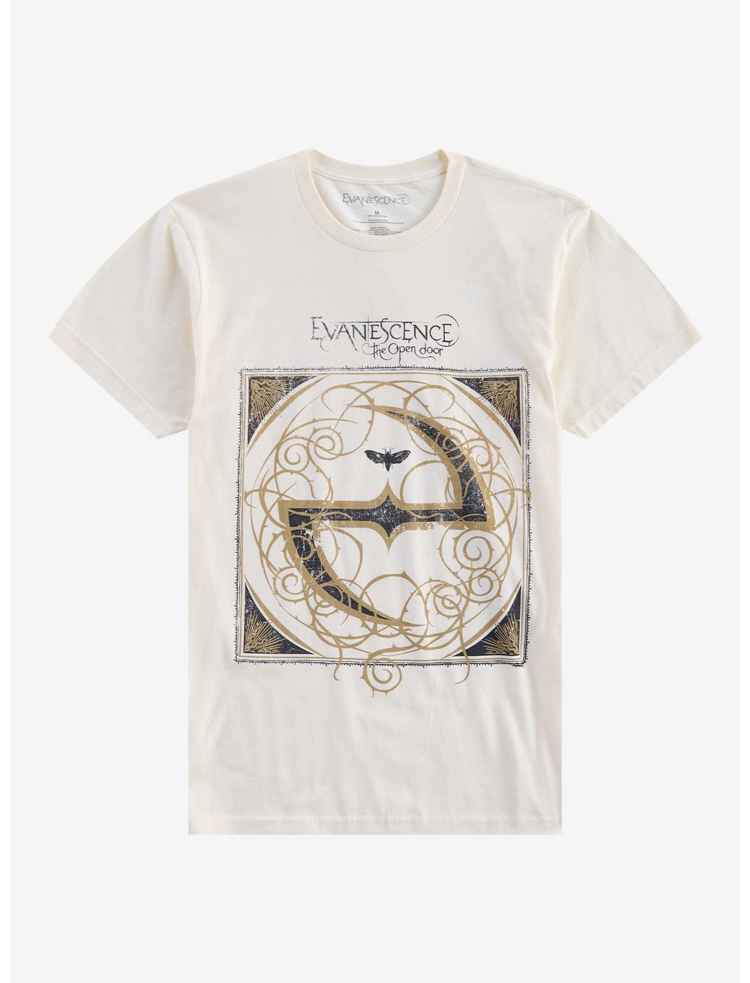 T-shirt avec la liste des titres de l'album Open Door d'Evanescence