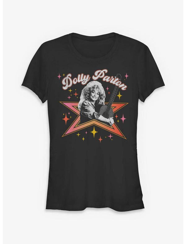 Dolly Parton Stars Girls T-Shirt