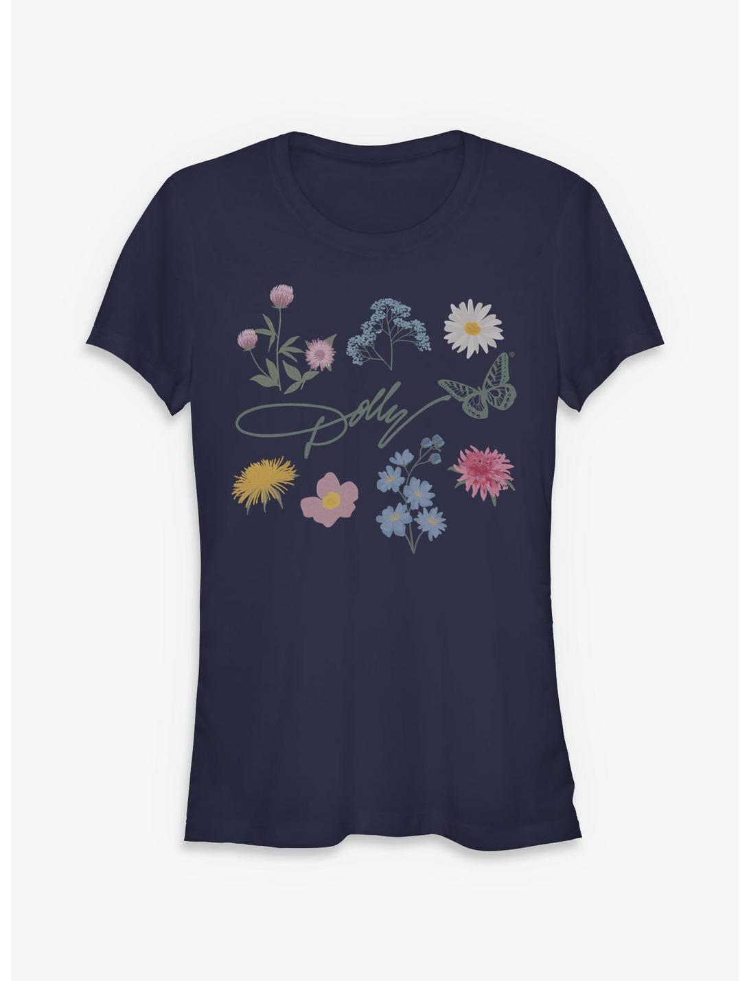 Dolly Parton Floral Signature Girls T-Shirt