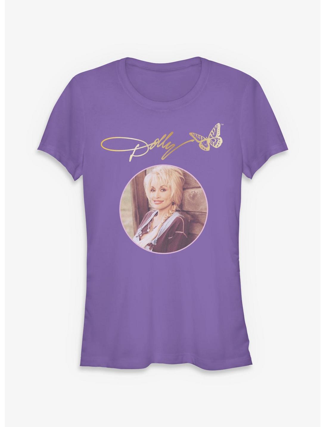 T-shirt fille signature papillon Dolly Parton