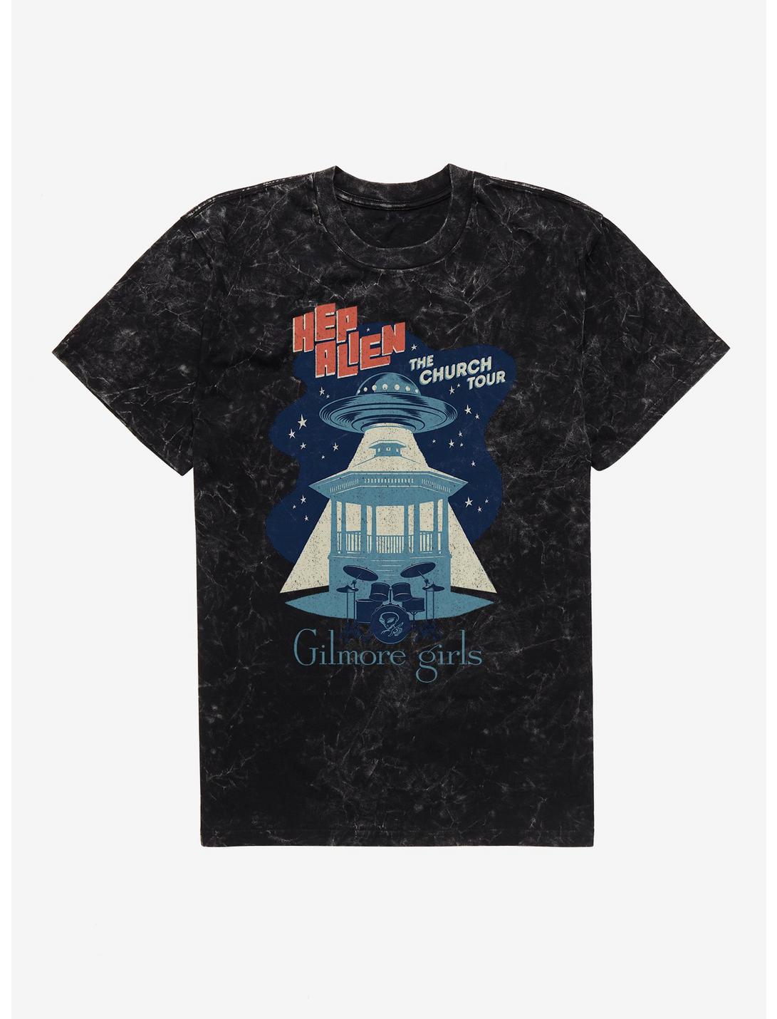 Gilmore Girls Hep Alien The Church Tour Mineral Wash T-Shirt