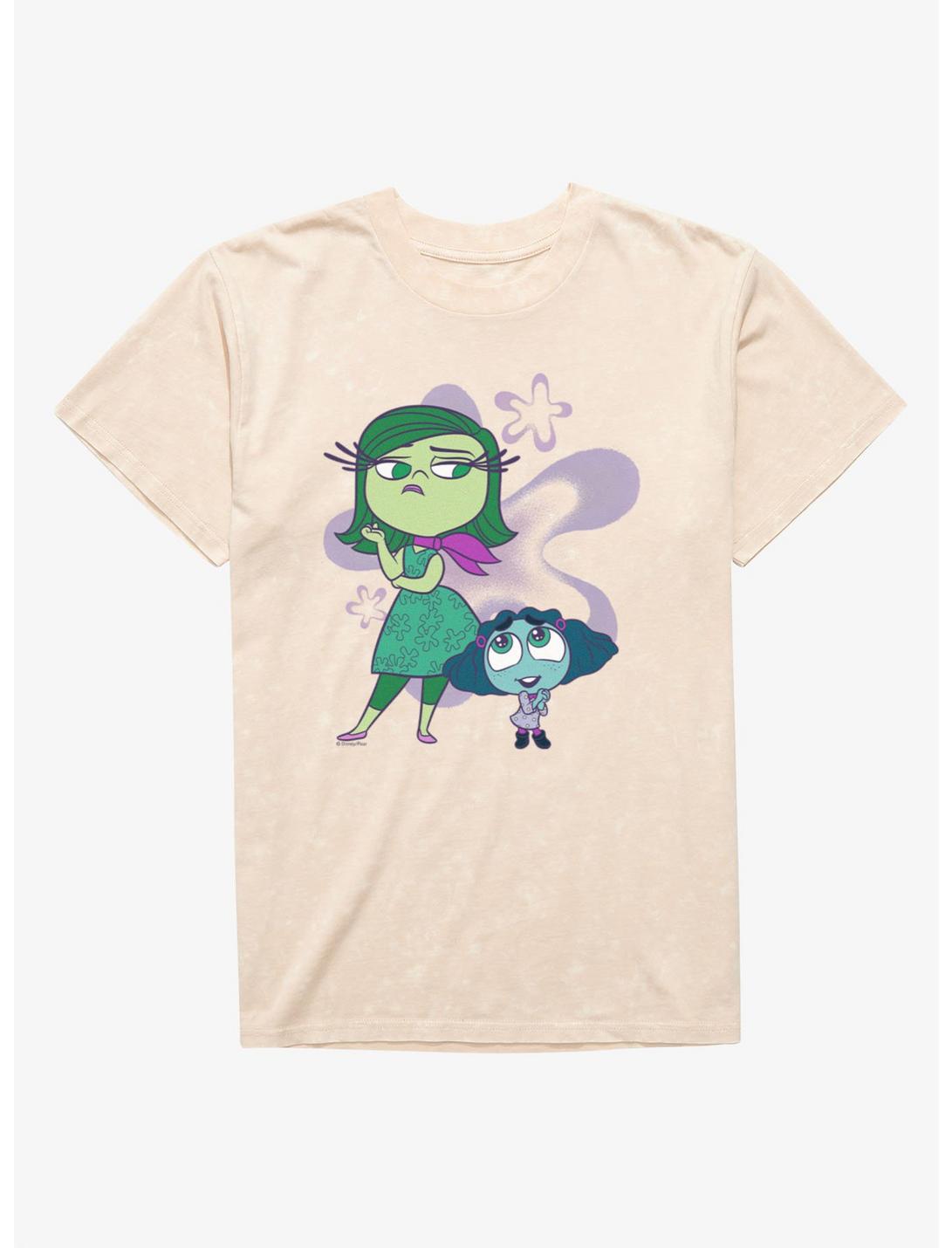 Disney Pixar Inside Out 2 Envy And Sadness Mineral Wash T-Shirt