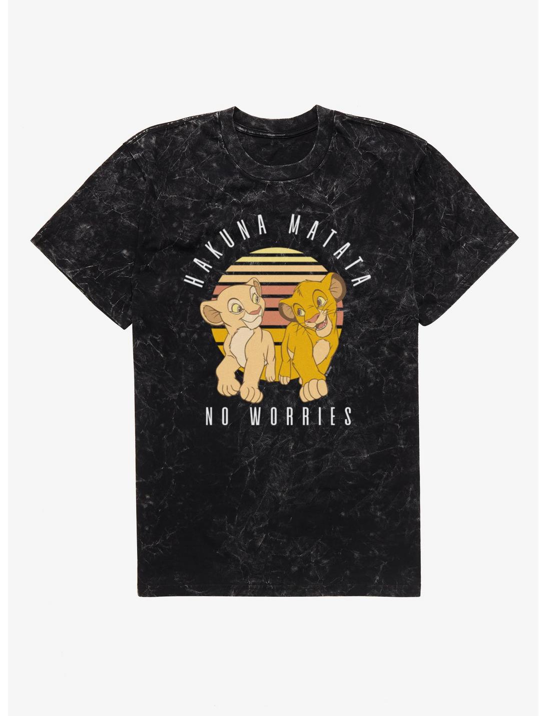 Disney The Lion King Nala Simba Hakuna Matata Walk Mineral Wash T-Shirt