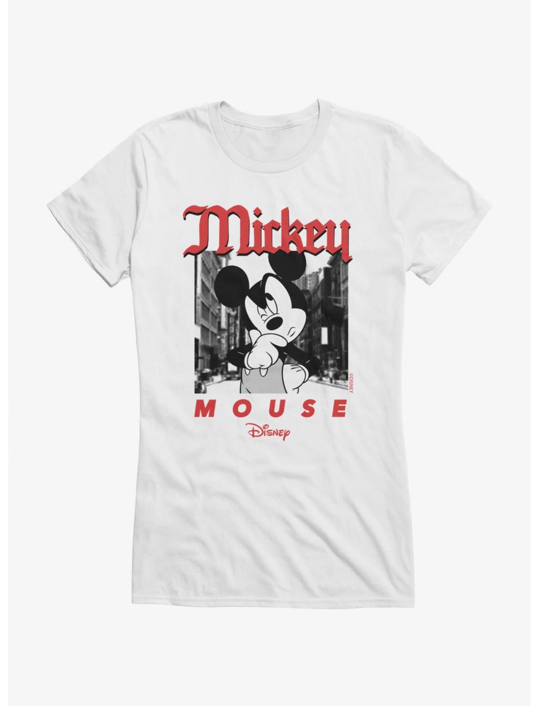 Disney Mickey Mouse Question On The Street Girls T-Shirt
