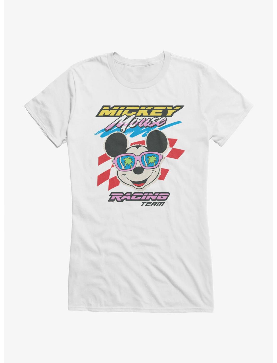Disney Mickey Mouse Sunglasses Racing Team Girls T-Shirt