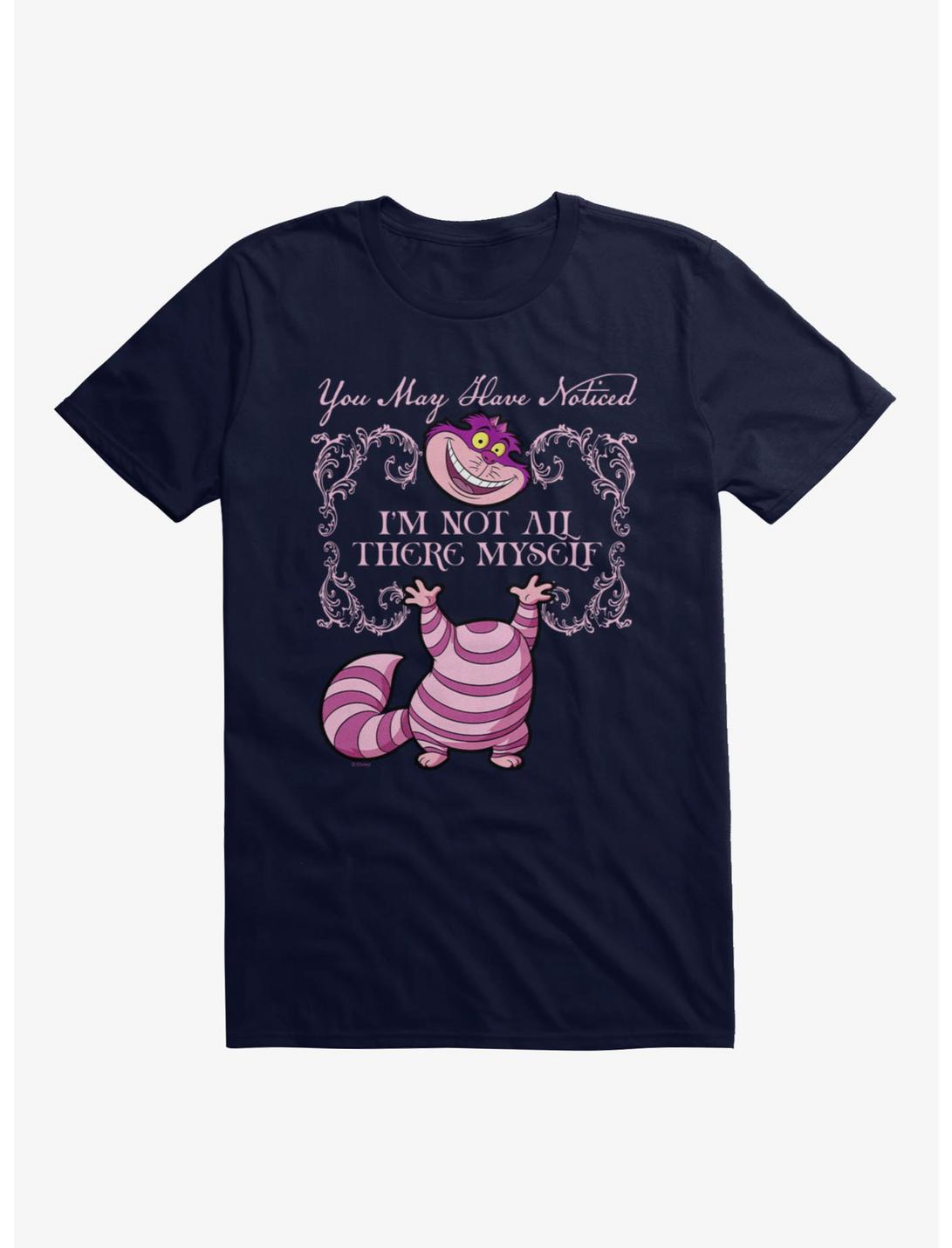 Disney Alice In Wonderland Notice Cat Is Not All Here Cheshire T-Shirt
