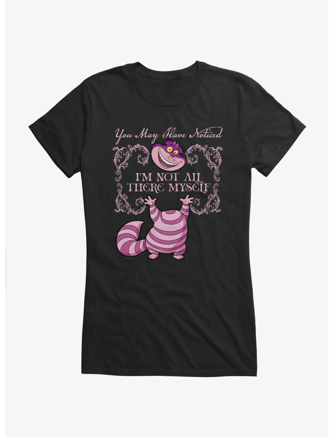 T-shirt fille Disney Alice au pays des merveilles « Le Chat de Cheshire n'est pas tout là »