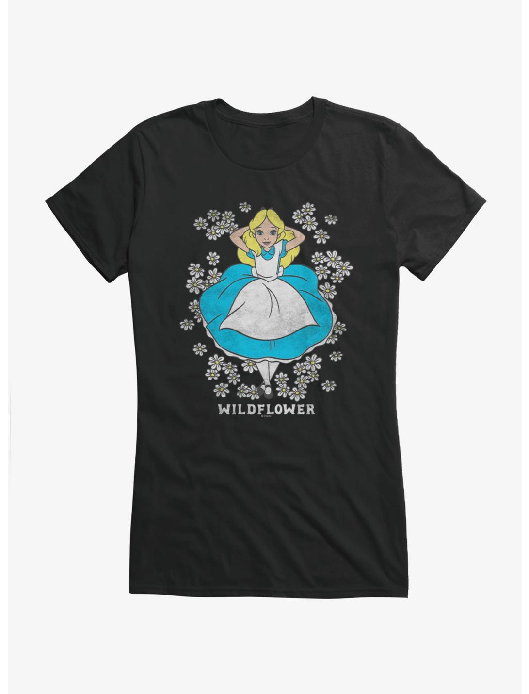 Disney Alice In Wonderland Wildflower Bed Girls T-Shirt
