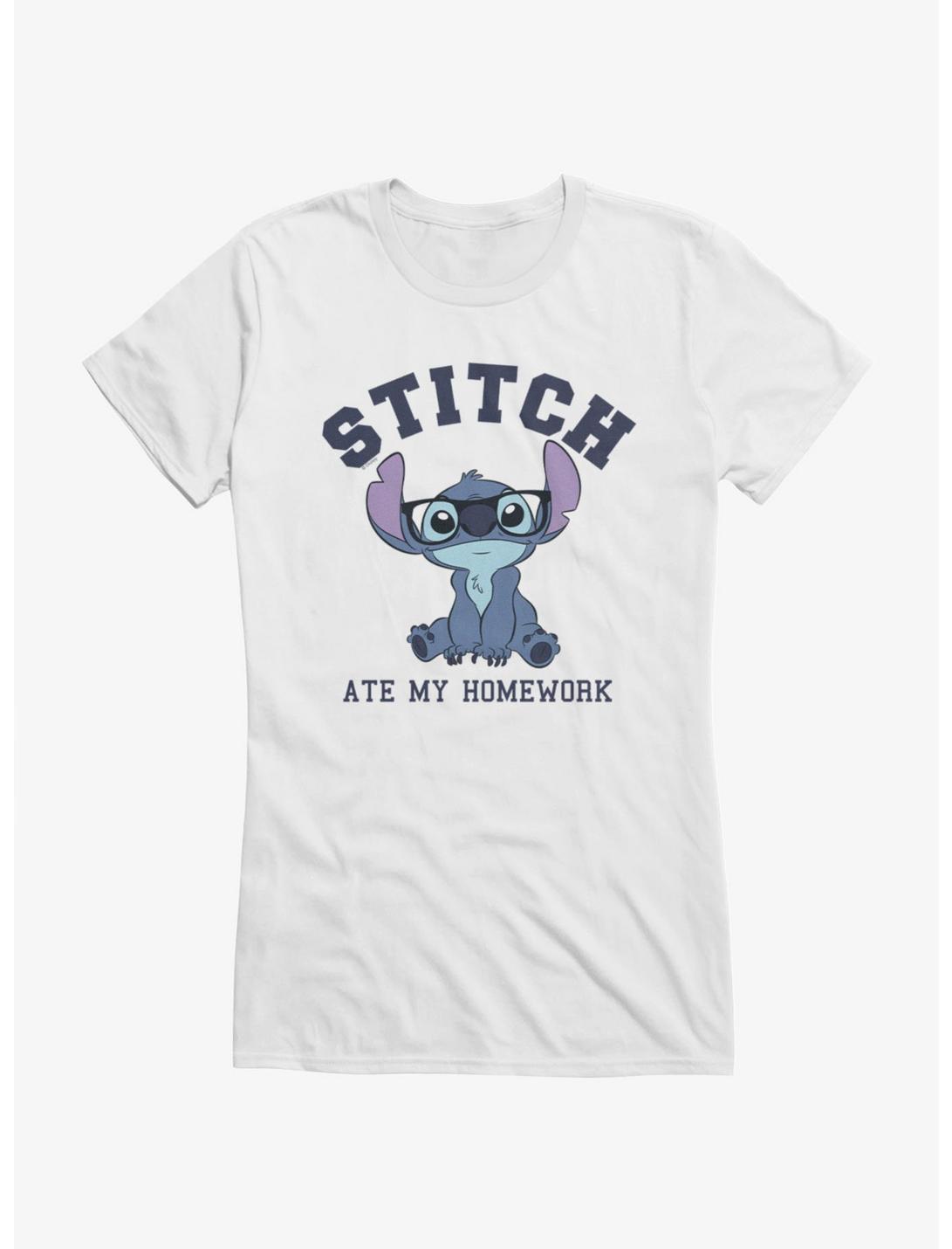 Disney Lilo & Stitch Ate My Homework Girls T-Shirt