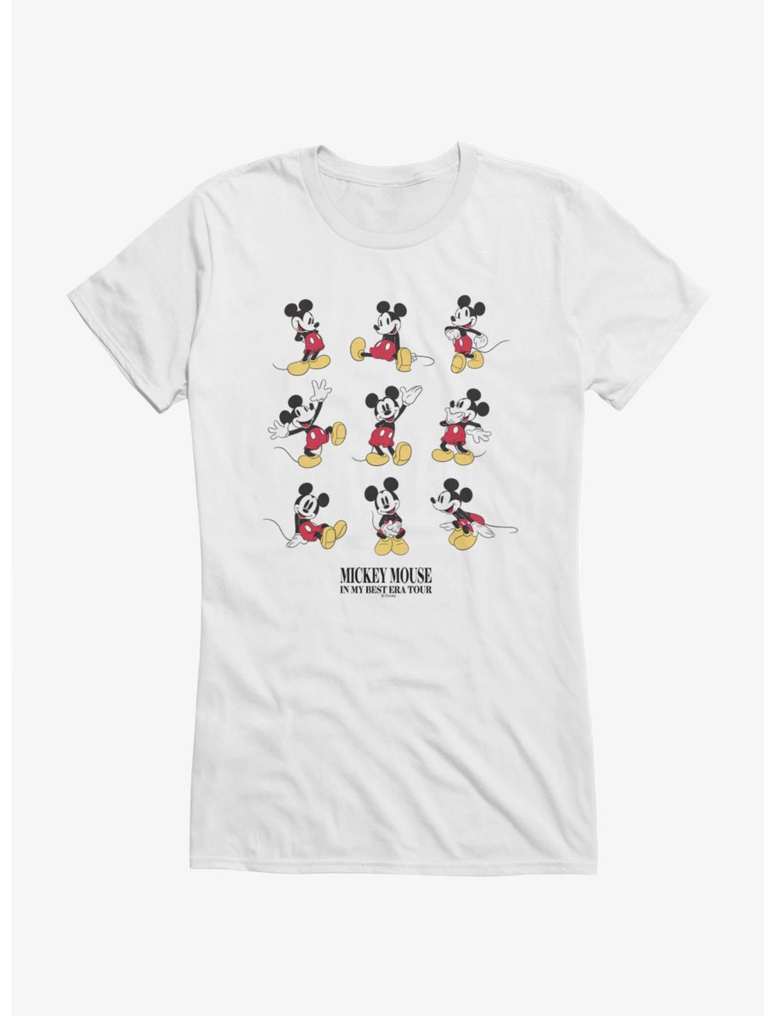 Disney Mickey Mouse Best Era Tour Poses Girls T-Shirt