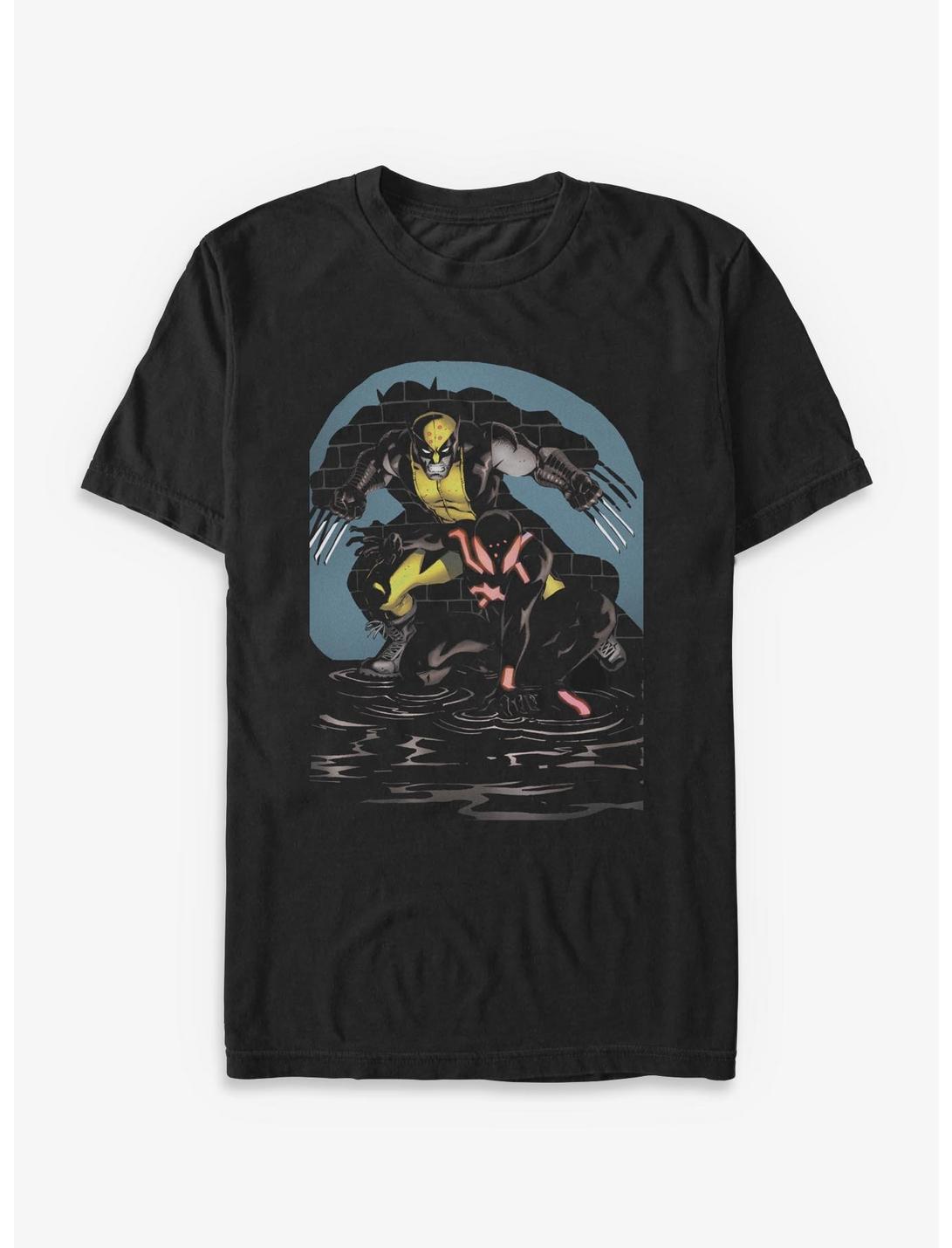 X-Men Wolverine And Scarlet Spider T-Shirt