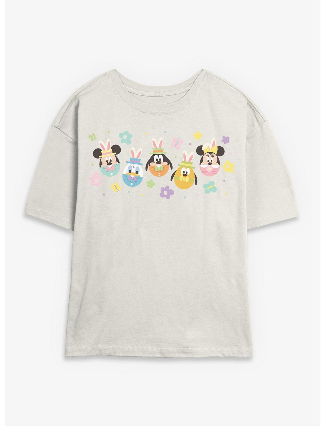 Disney Mickey Mouse Easter Egg Friends Girls Skimmer T-Shirt