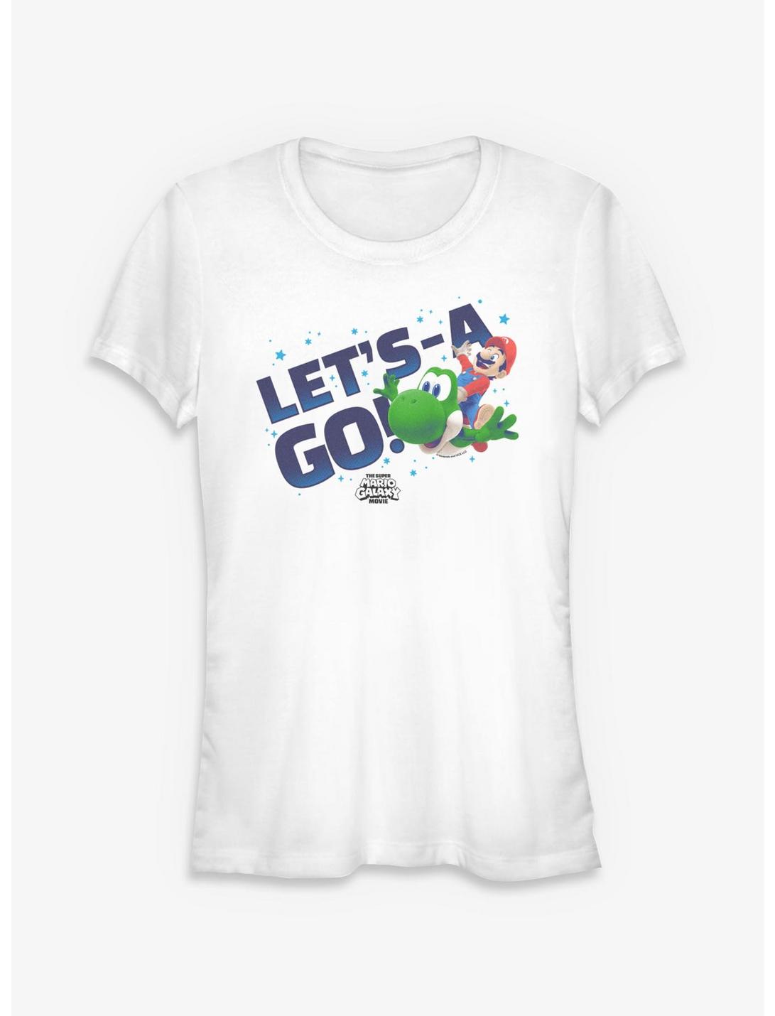 The Super Mario Galaxy Movie Friends Mario & Yoshi Girls T-Shirt
