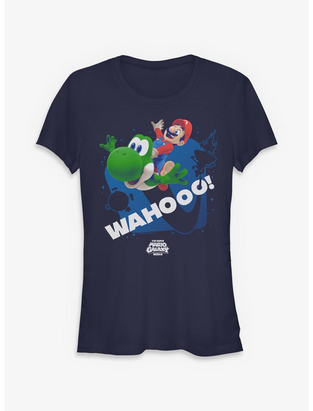 The Super Mario Galaxy Movie Wahooo ! Mario & Yoshi Girls T-Shirt