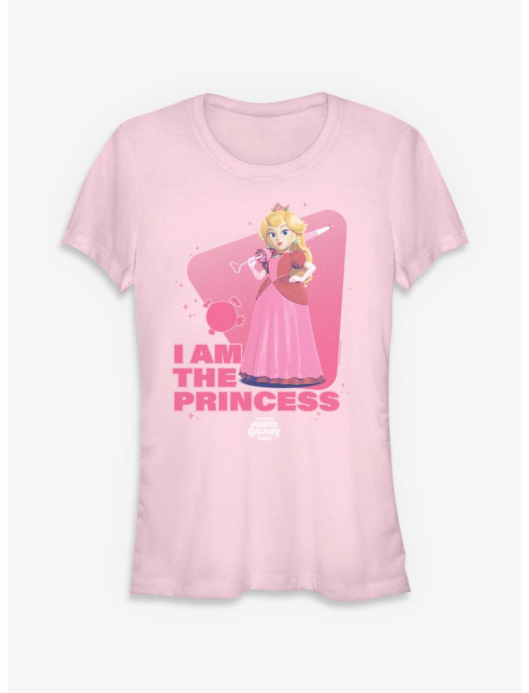 The Super Mario Galaxy Movie Peach I Am The Princess Girls T-Shirt