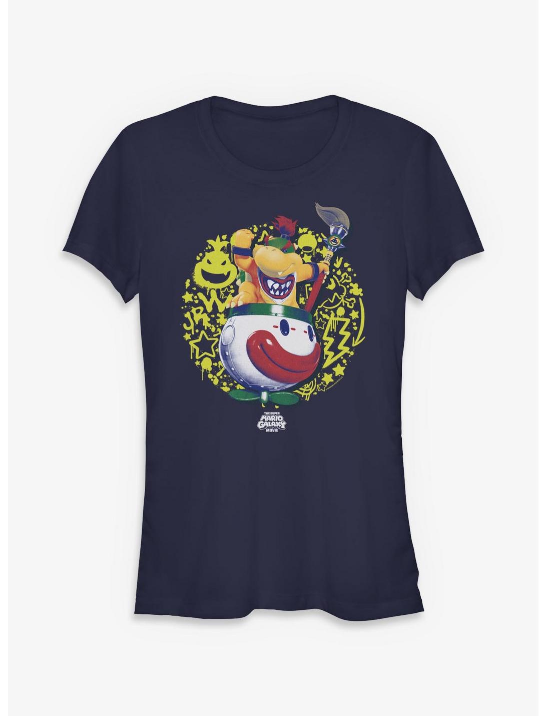 The Super Mario Galaxy Movie Bowser Jr Icons Girls T-Shirt