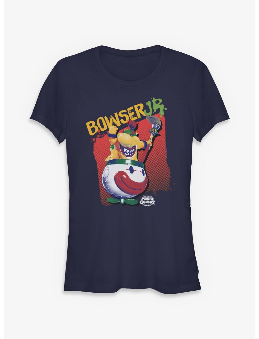 The Super Mario Galaxy Movie Bowser Jr Pose Girls T-Shirt
