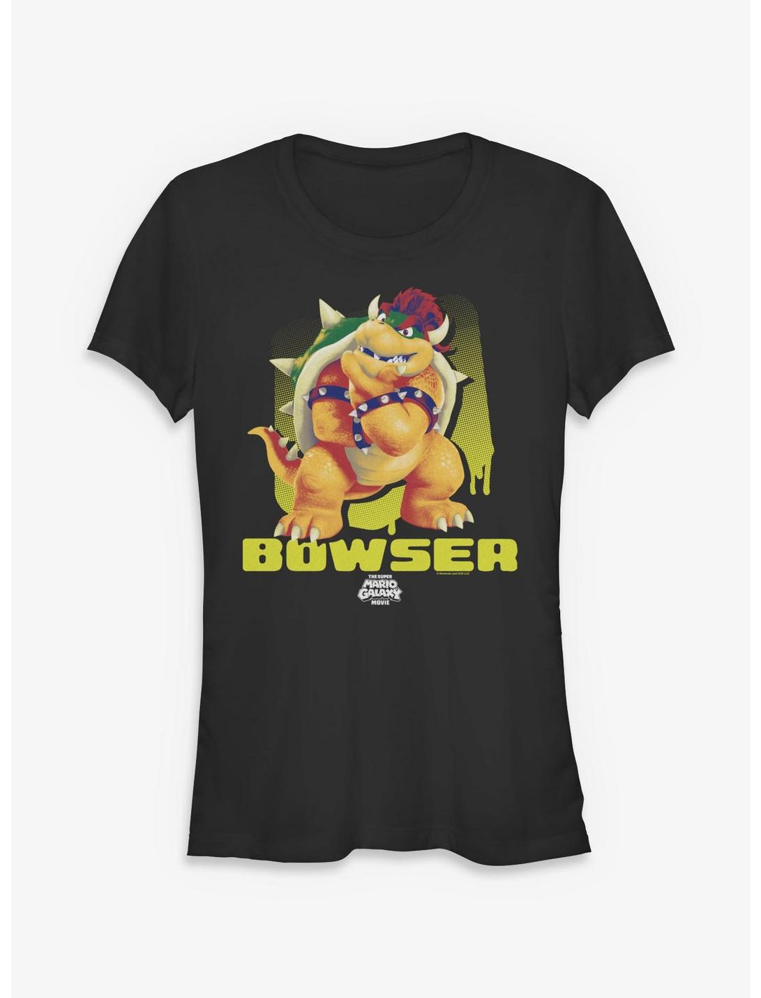 The Super Mario Galaxy Movie Bowser Pose Girls T-Shirt