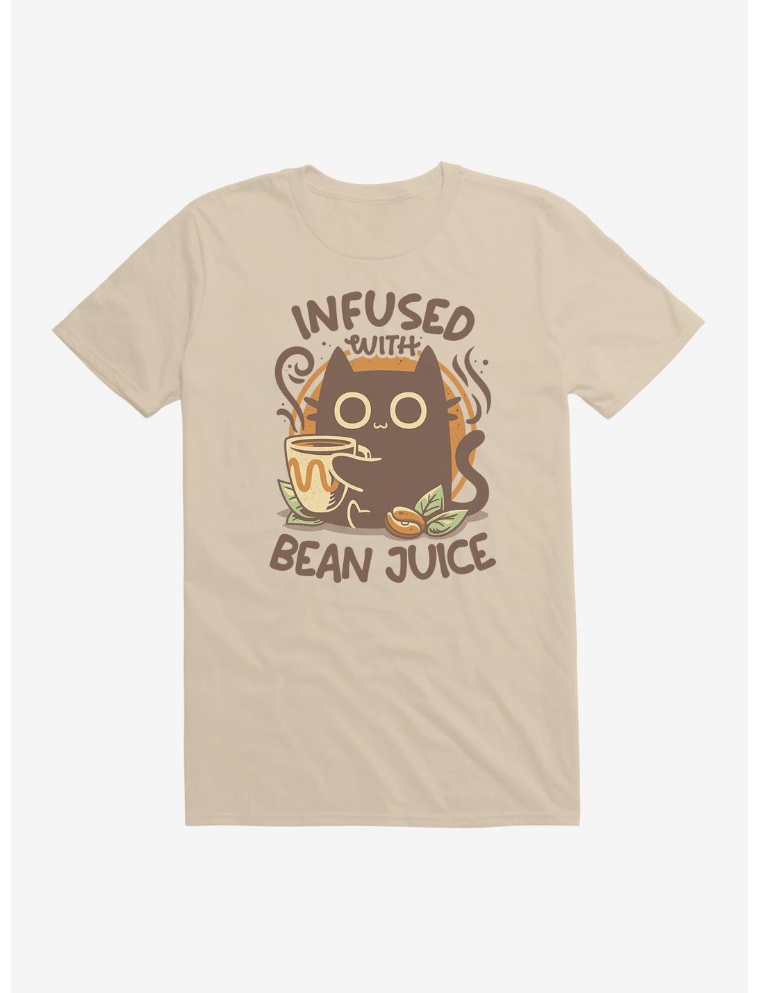 Infused With Bean Juice Chonky Coffee Cat T-Shirt