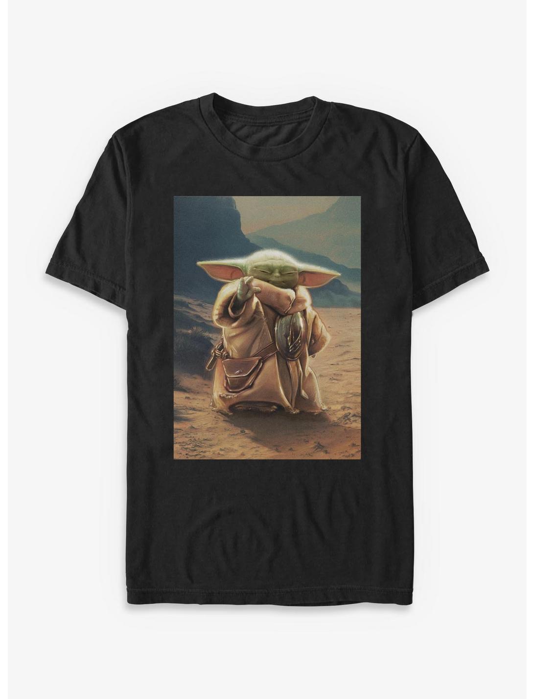 Star Wars The Mandalorian & Grogu Poster T-Shirt