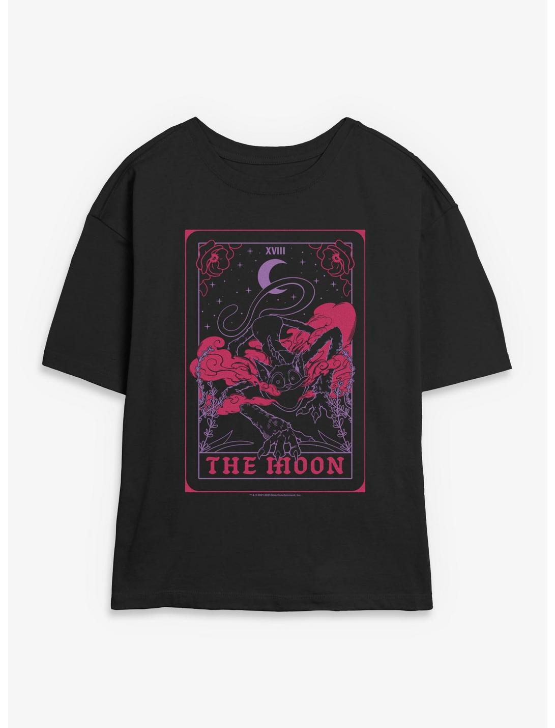 T-shirt Poppy Playtime Catnap The Moon Tarot Girls Skimmer
