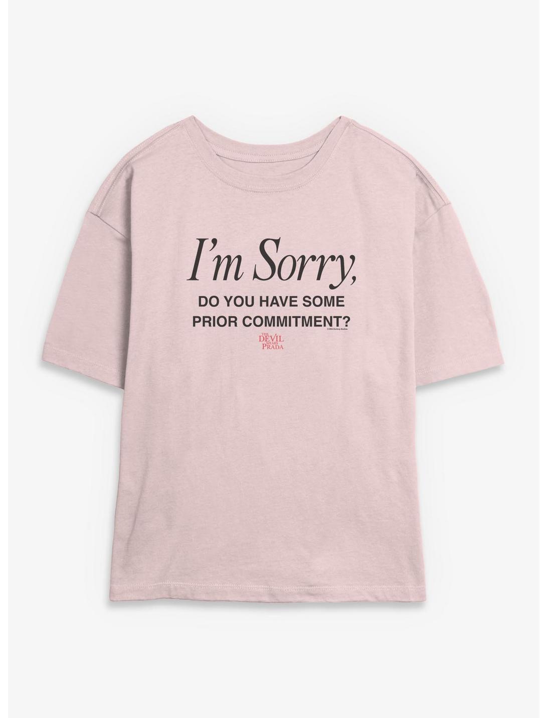 The Devil Wears Prada Do You Have Some Prior Commitment ? Girls Skimmer T-Shirt