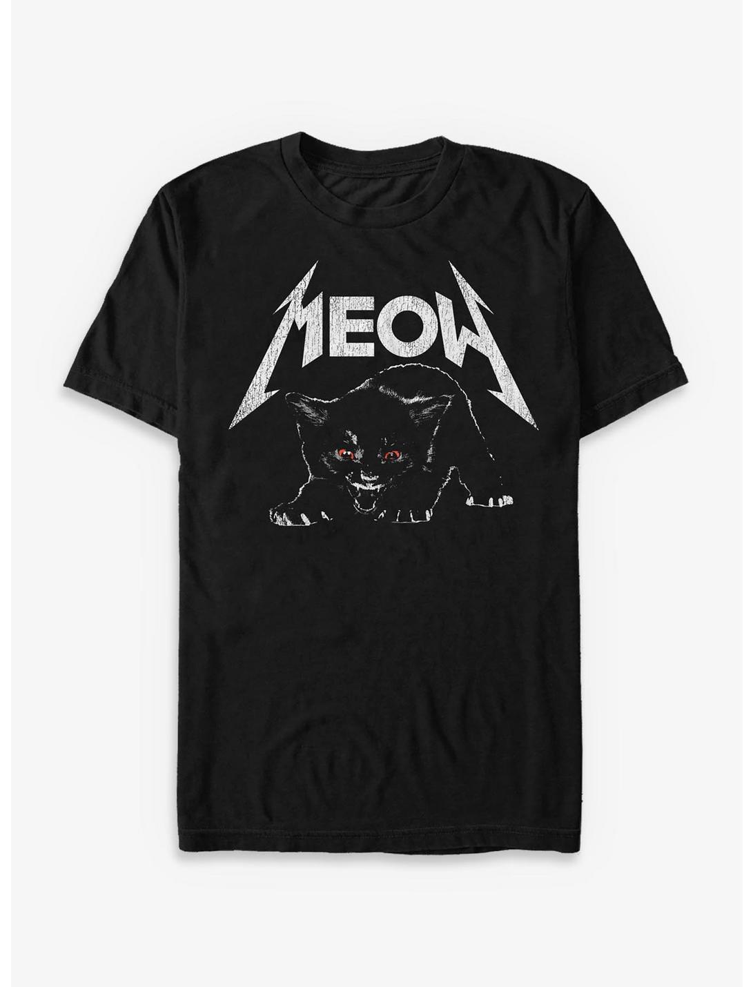 Meow Metal Cat T-Shirt