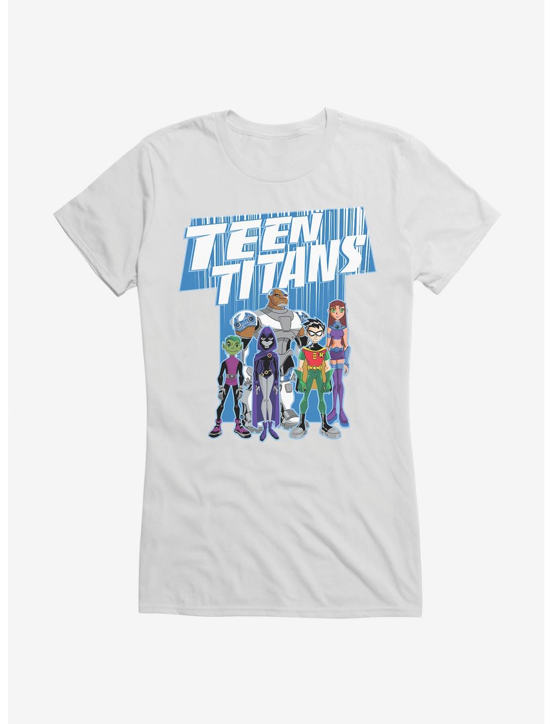 Teen Titans Group Shot Girls T-Shirt