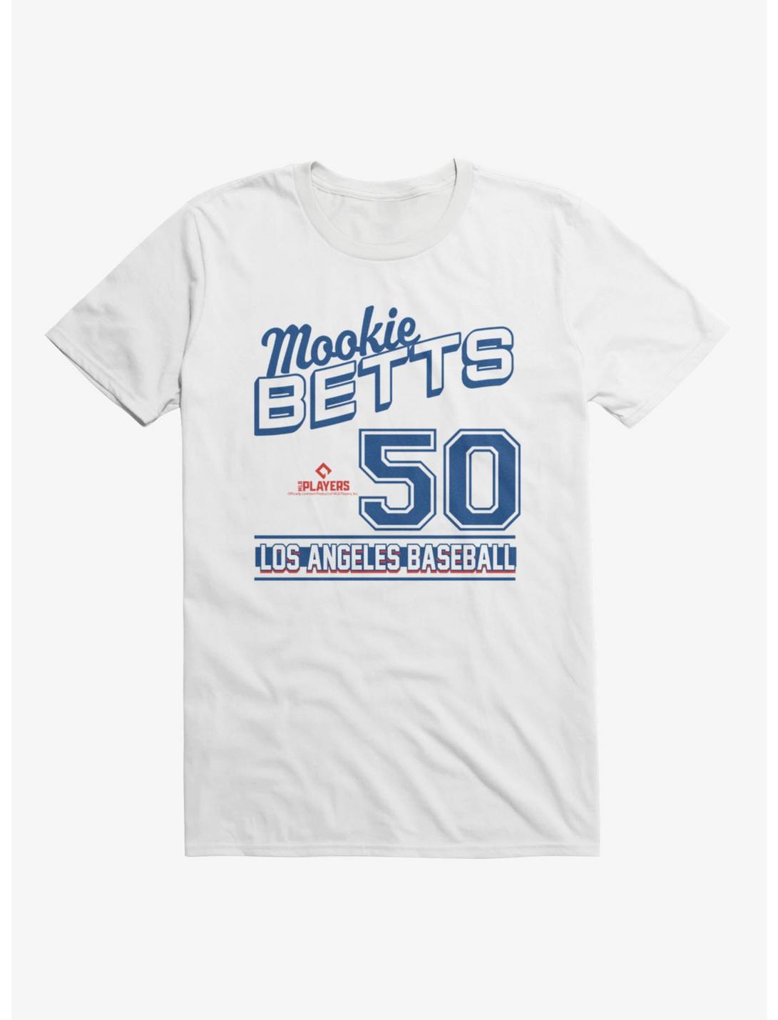 MLB Mookie Betts LA Baseball Stripes T-Shirt