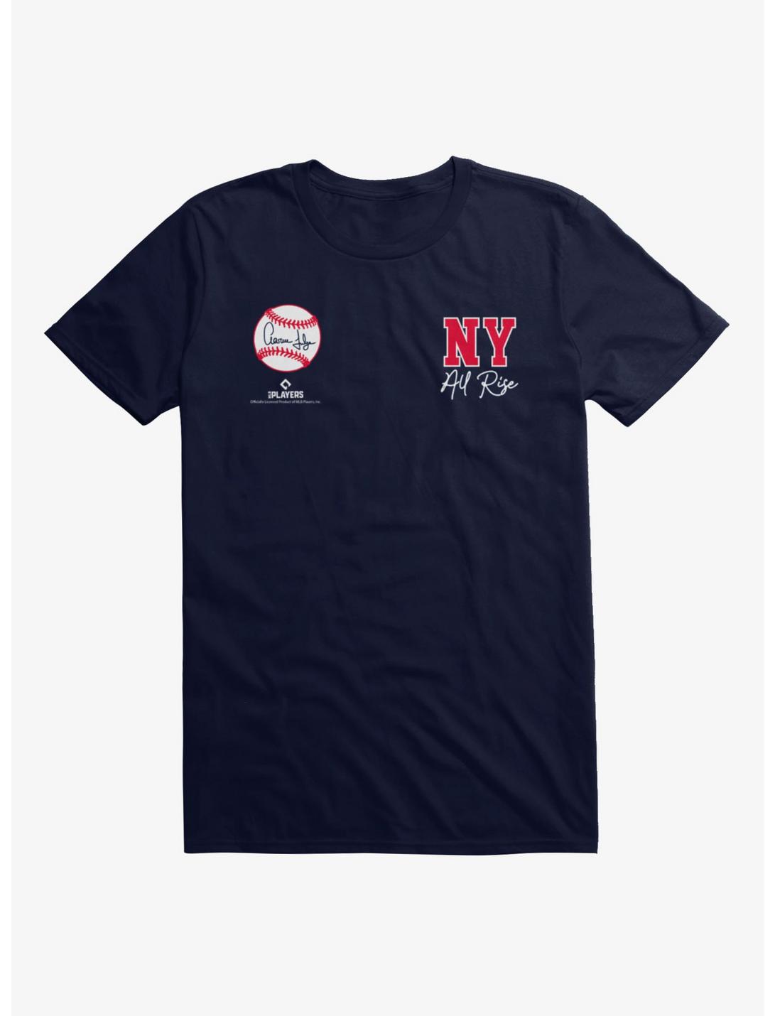 MLB Aaron Judge Baseball Signature NY T-Shirt