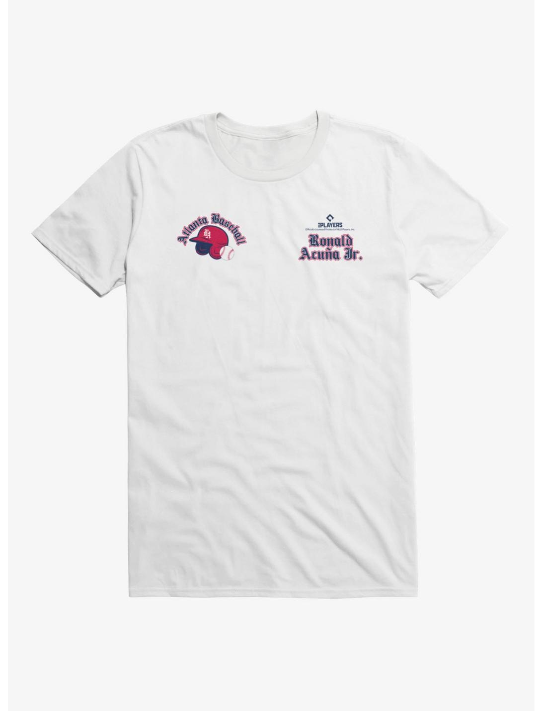 MLB Ronald Acuna Jr. Atlanta Helmet T-Shirt
