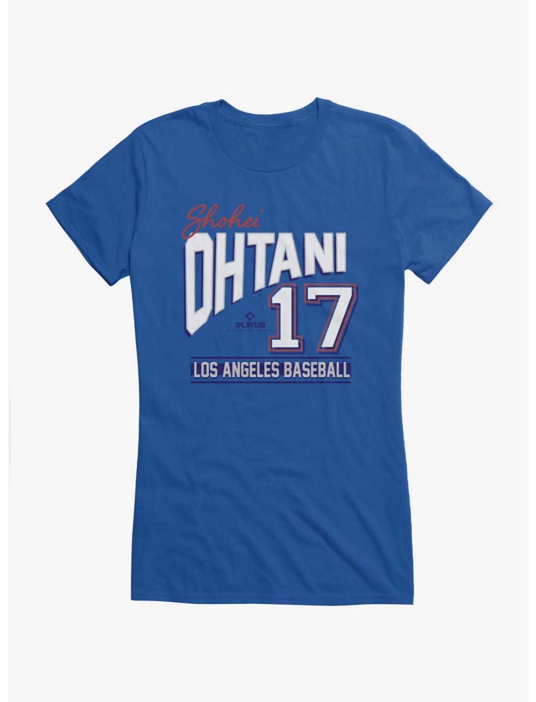 MLB Shohei Ohtani LA Stripes Girls T-Shirt